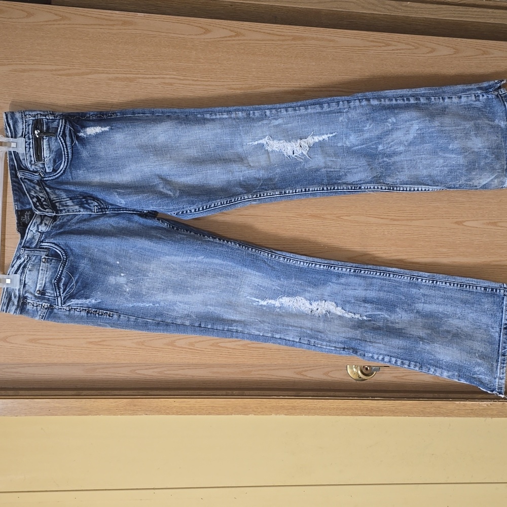 Women's Blue Boot Cut Jeans
